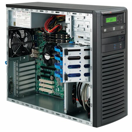 Supermicro Black Sc732D3 Desktop Chassis W/ 900W Pws CSE-732D3-903B